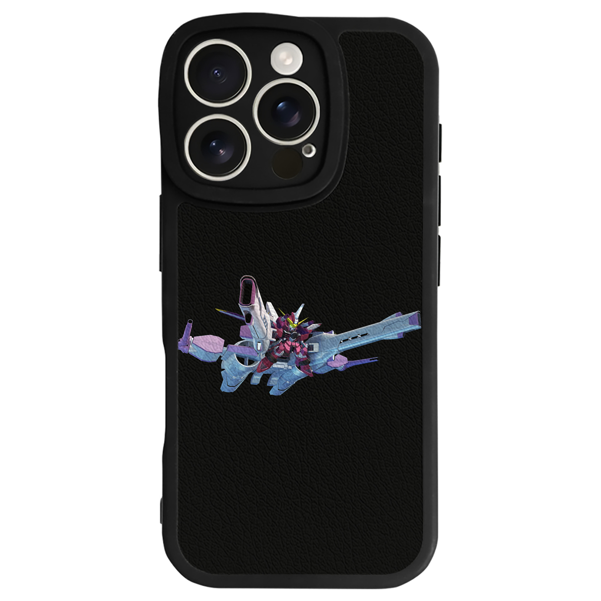 （画像用） 機動戦士ガンダム Mobile Suit Gundam 【iPhone 16シリーズ対応】シリコンスマホケース（レザー調） 材質：シリコン